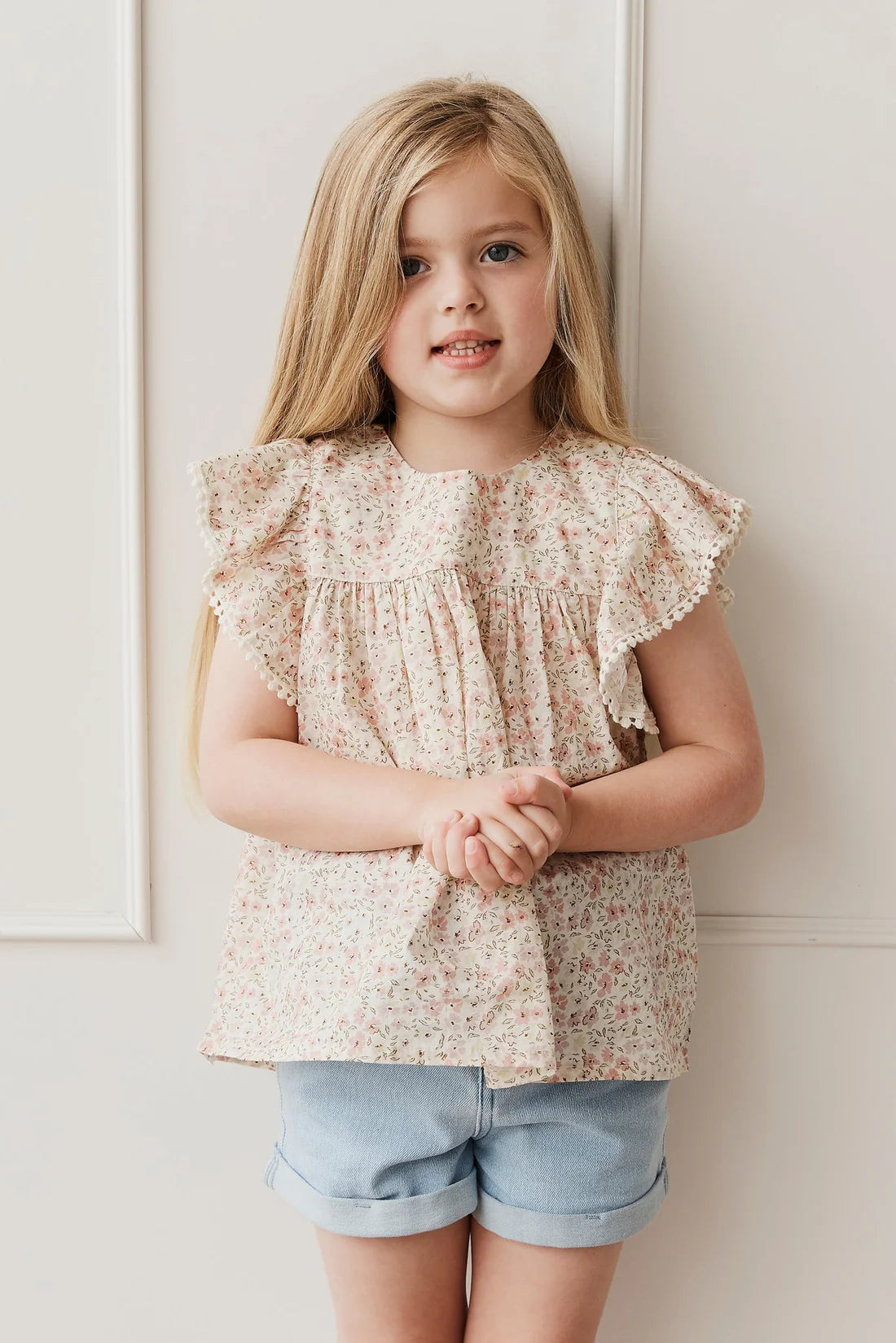 Grace Short - Washed Denim | Jamie Kay