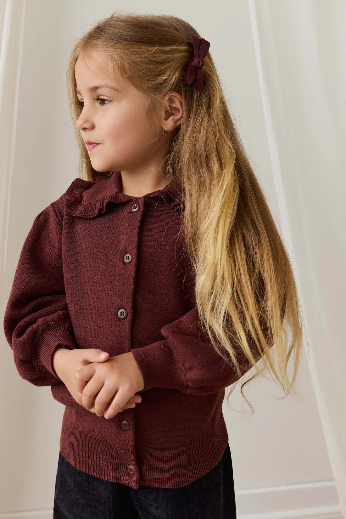 Bonnie Cardigan - Chocolate Chip | Jamie Kay