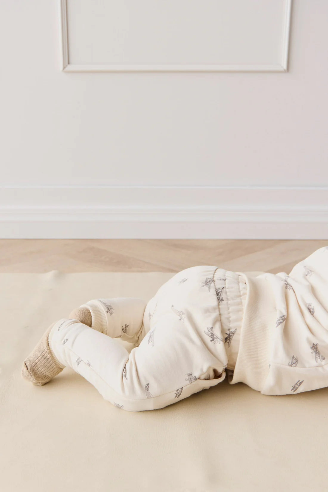 Organic Cotton Morgan Track Pant - Avion Oat | Jamie Kay