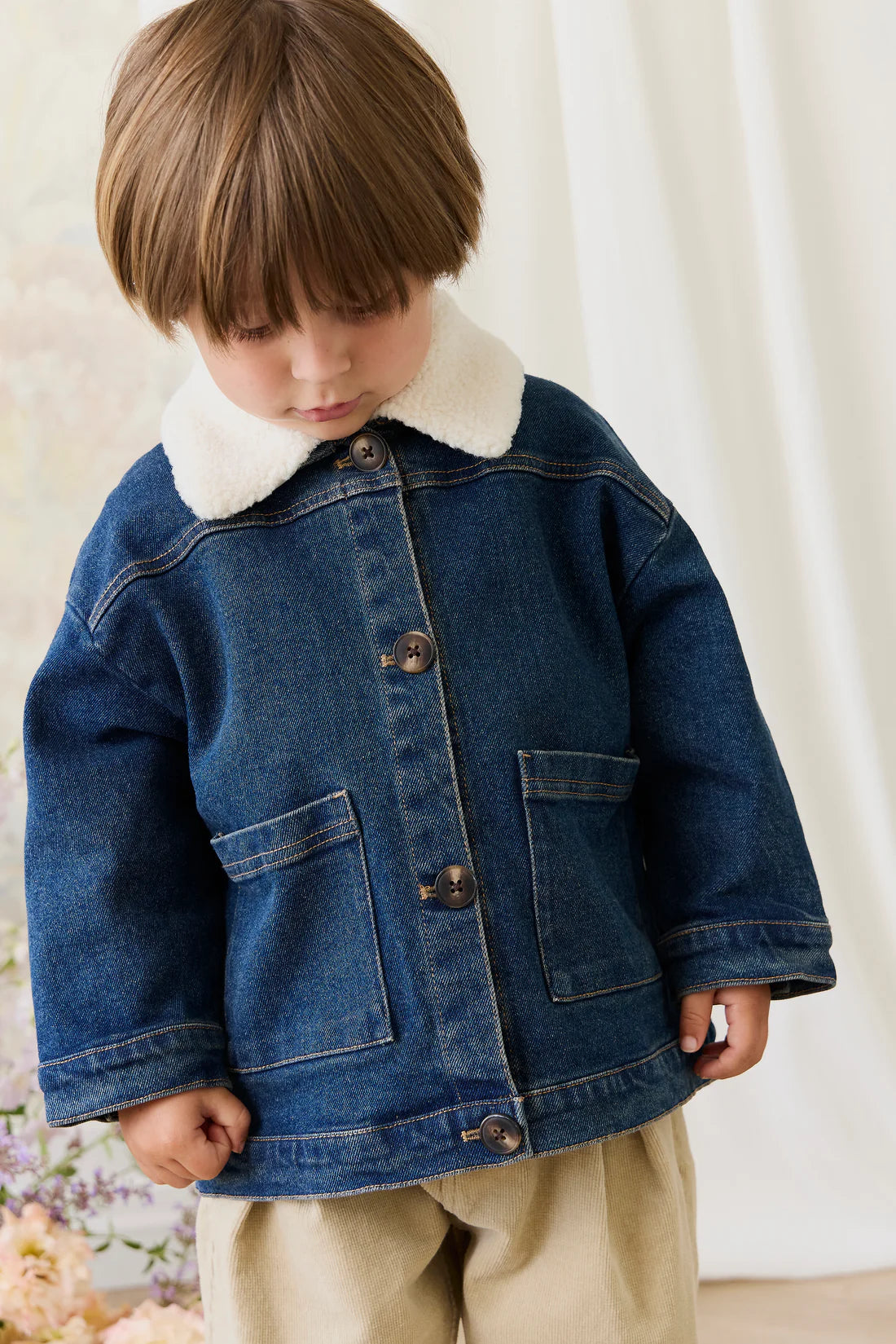 Dallas Denim Jacket - Classic Denim | Jamie Kay