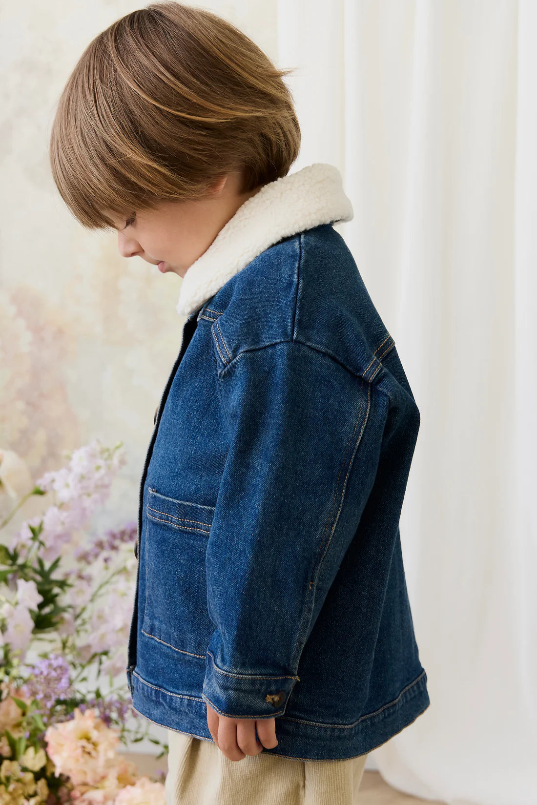 Dallas Denim Jacket - Classic Denim | Jamie Kay