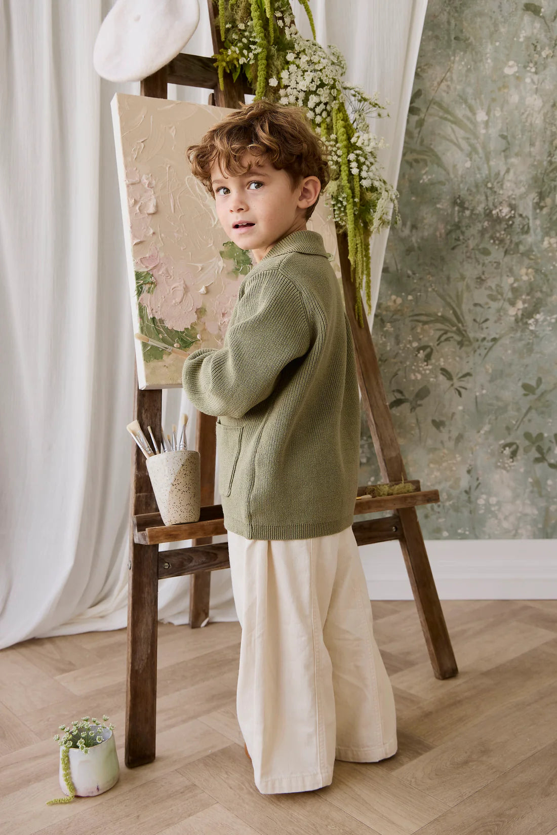 Hendrick Knit Jacket - Backyard | Jamie Kay