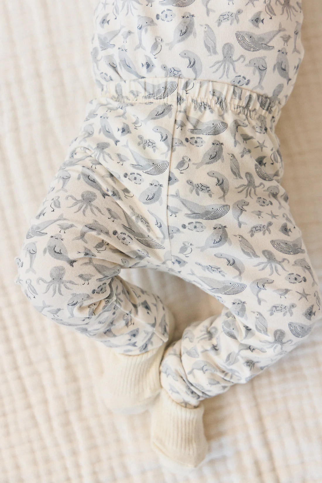 Organic Cotton Everyday Legging - Sea Life | Jamie Kay
