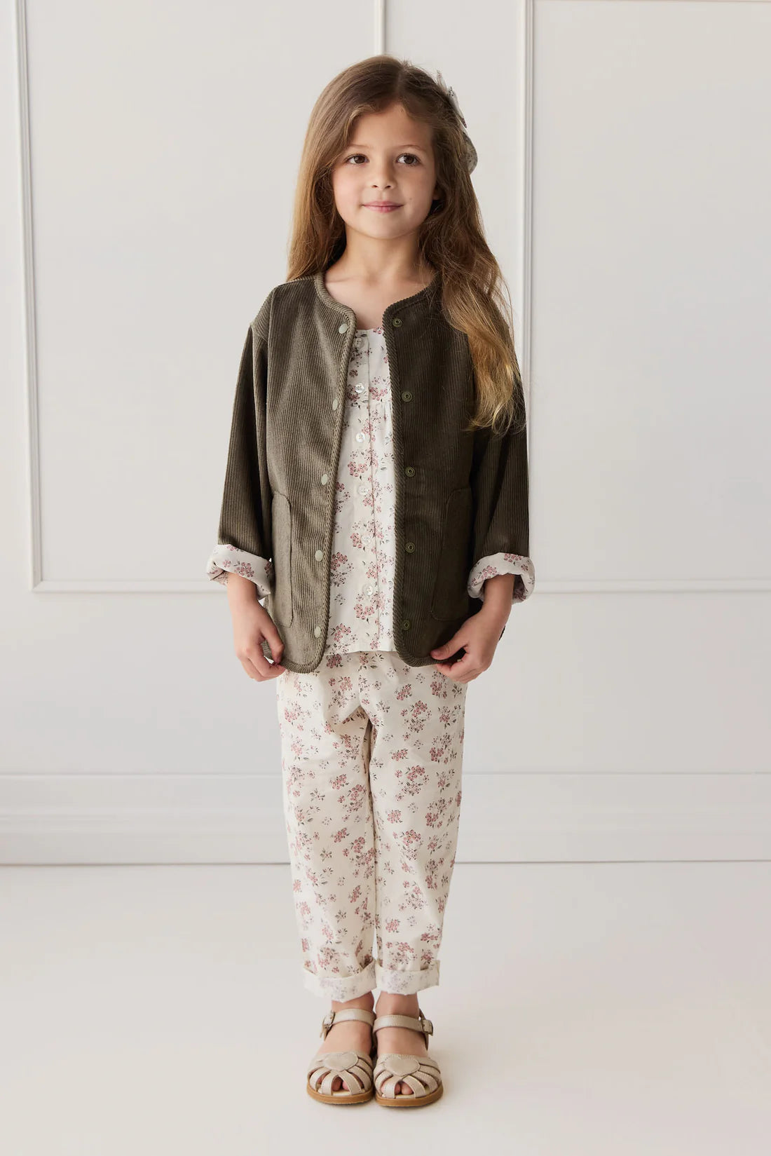 Organic Cotton Elodie Pant - Selena Blush | Jamie Kay