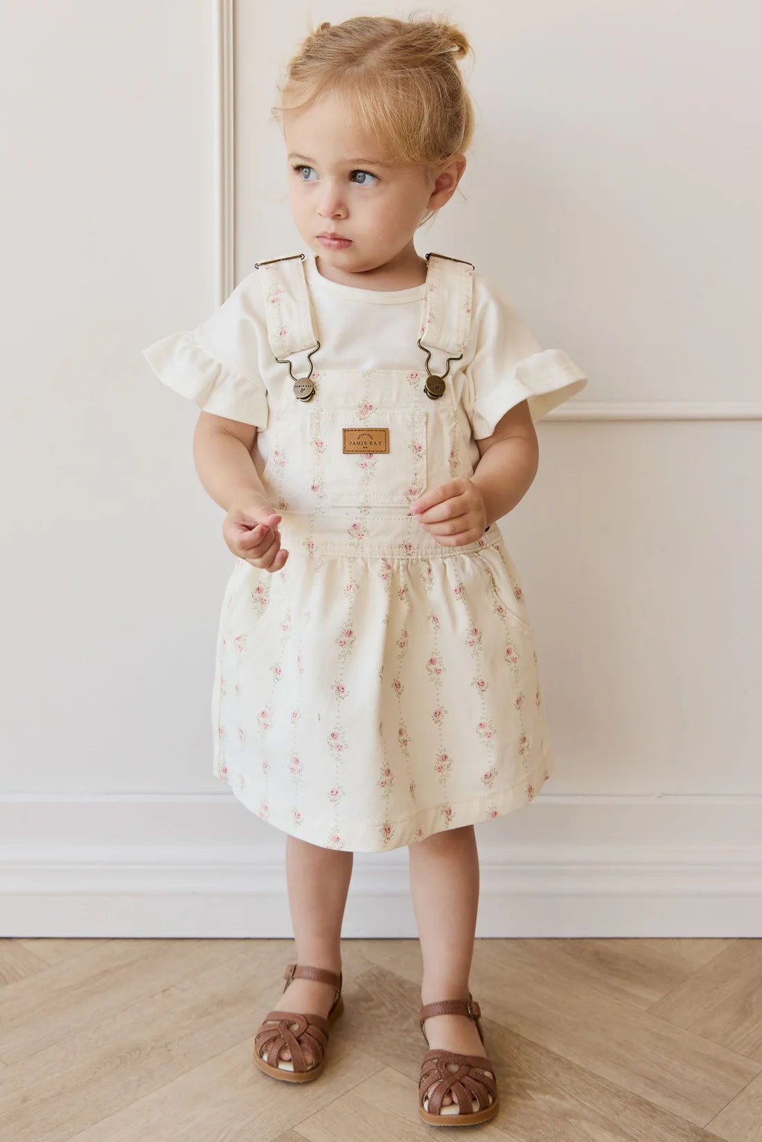 Norah Overall Dress - Rose Trail | Jamie Kay