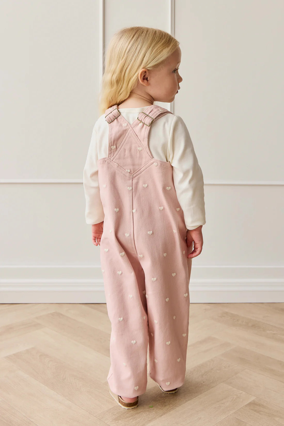 Blair Overall - Petite Heart Peach | Jamie Kay