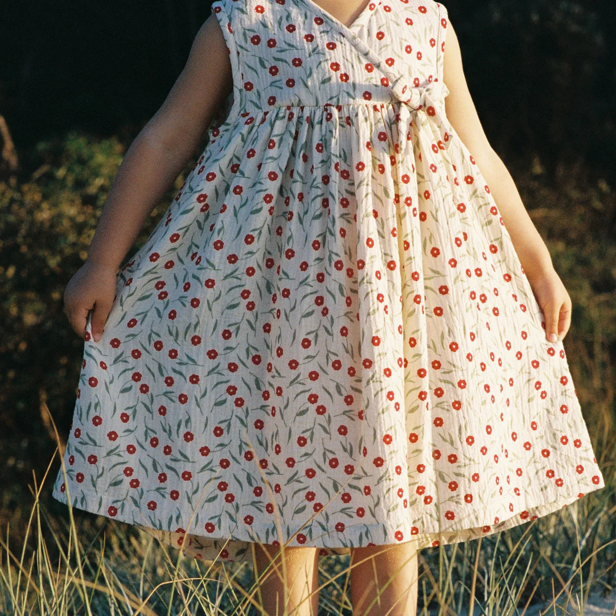 JUNIE DRESS - Joiette Print | Nature Baby