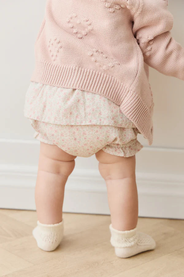 Organic Cotton Frill Bloomer | Claudette Rose | Jamie Kay
