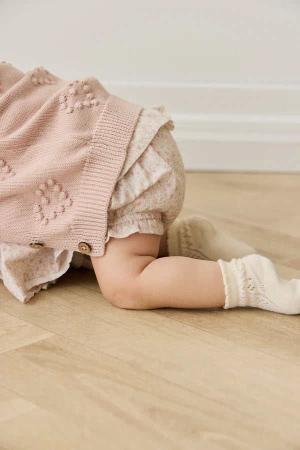 Organic Cotton Frill Bloomer | Claudette Rose | Jamie Kay