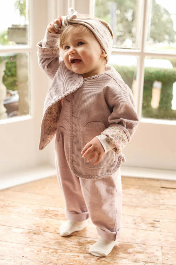 Esther Corduroy Jacket - Violet Tint/Fifi Violet | Jamie Kay