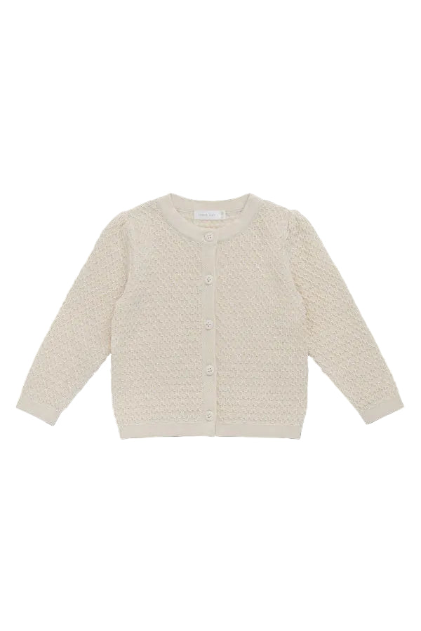 Clementine Cardigan - Vanilla | Jamie Kay
