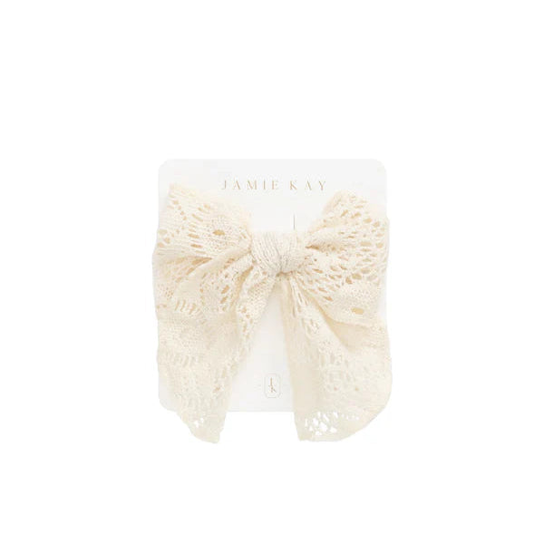 Lili Bow - Antique White | Jamie Kay