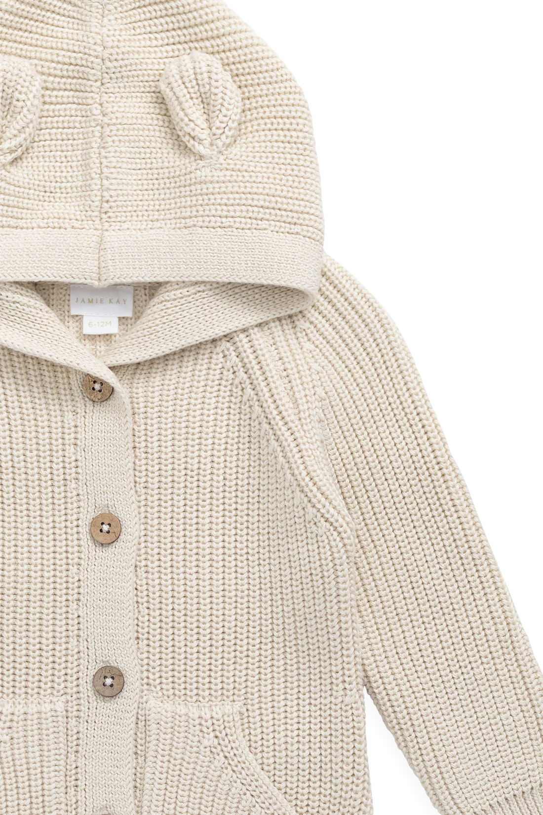 Bear Knit Onepiece - Vanilla | Jamie Kay