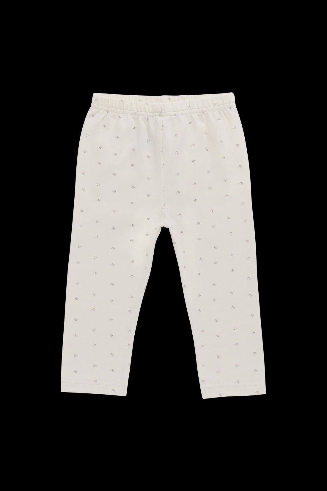 Organic Cotton Everyday Legging - Ditsy Cherries | Jamie Kay