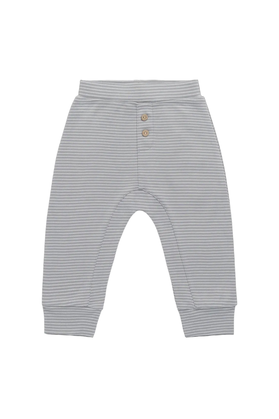 Pima Cotton Wesley Pant - Fine Stripe Missouri/Parchment | Jamie Kay