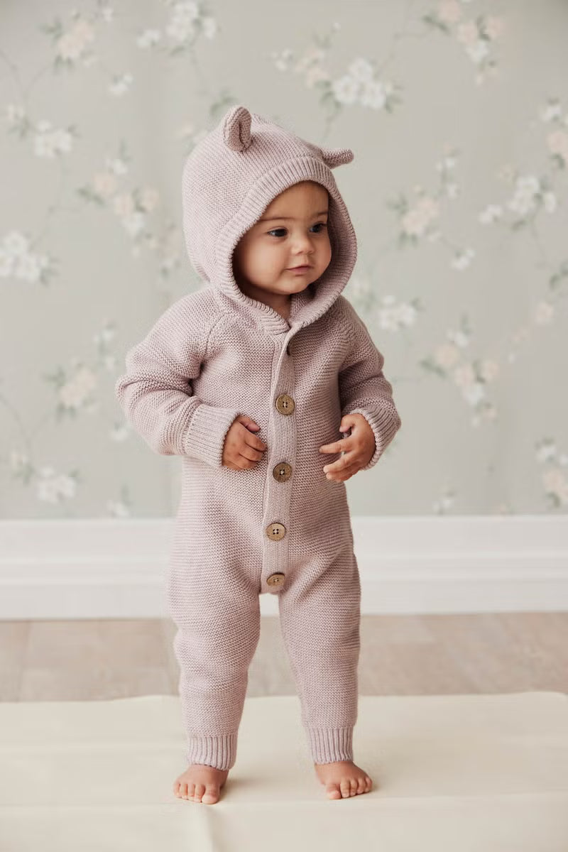 Jack Playsuit - Dusty Lilac Marle | Jamie Kay