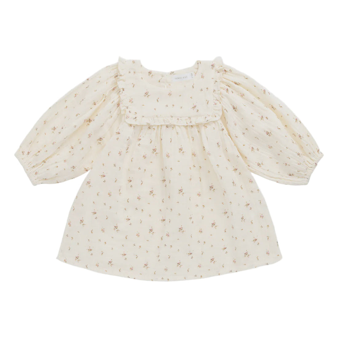 Organic Cotton Muslin Amira Dress - Dina Antique | Jamie Kay