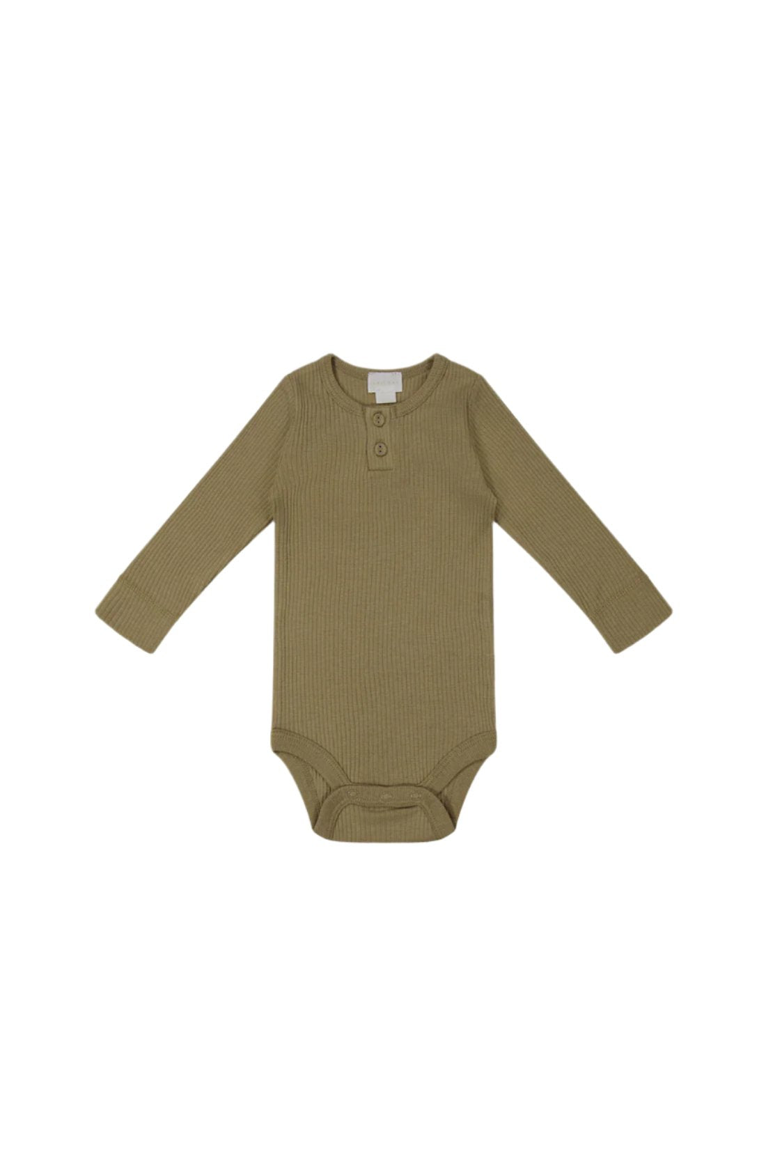 Organic Cotton Modal Long Sleeve Bodysuit - Buffalo | Jamie Kay