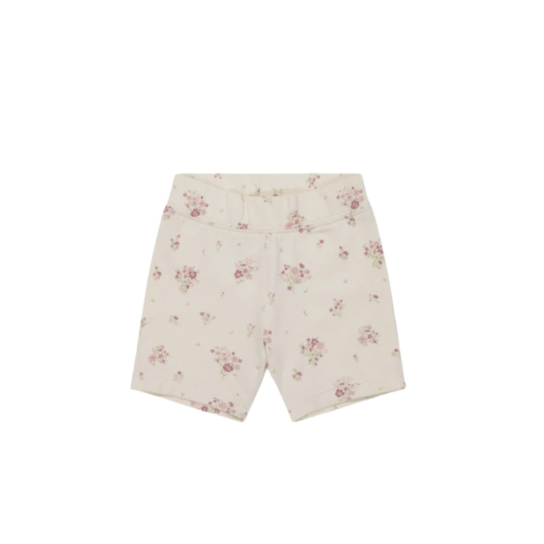 Organic Cotton Everyday Bike Short - Lauren Floral Tofu | Jamie Kay