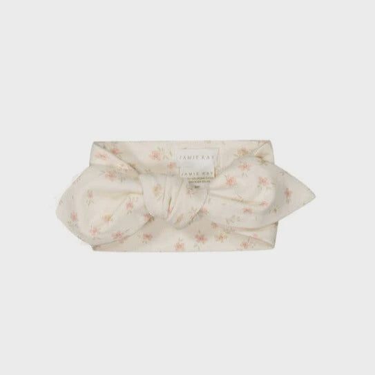 Organic Cotton Headband - Goldie Egret | Jamie Kay