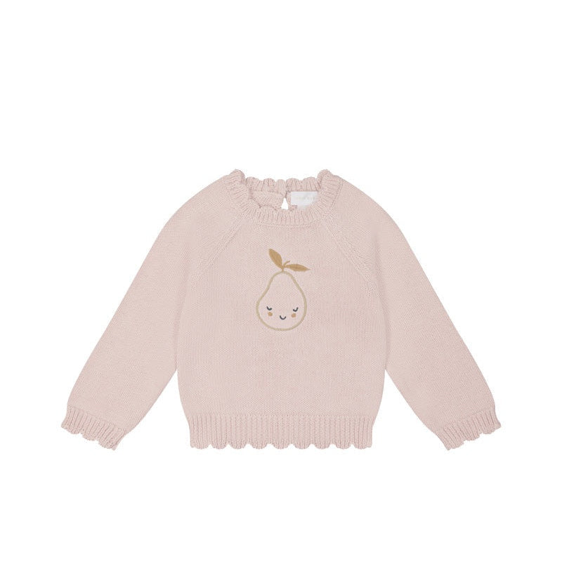 Emma Jumper - Pink Clay Marle | Jamie Kay