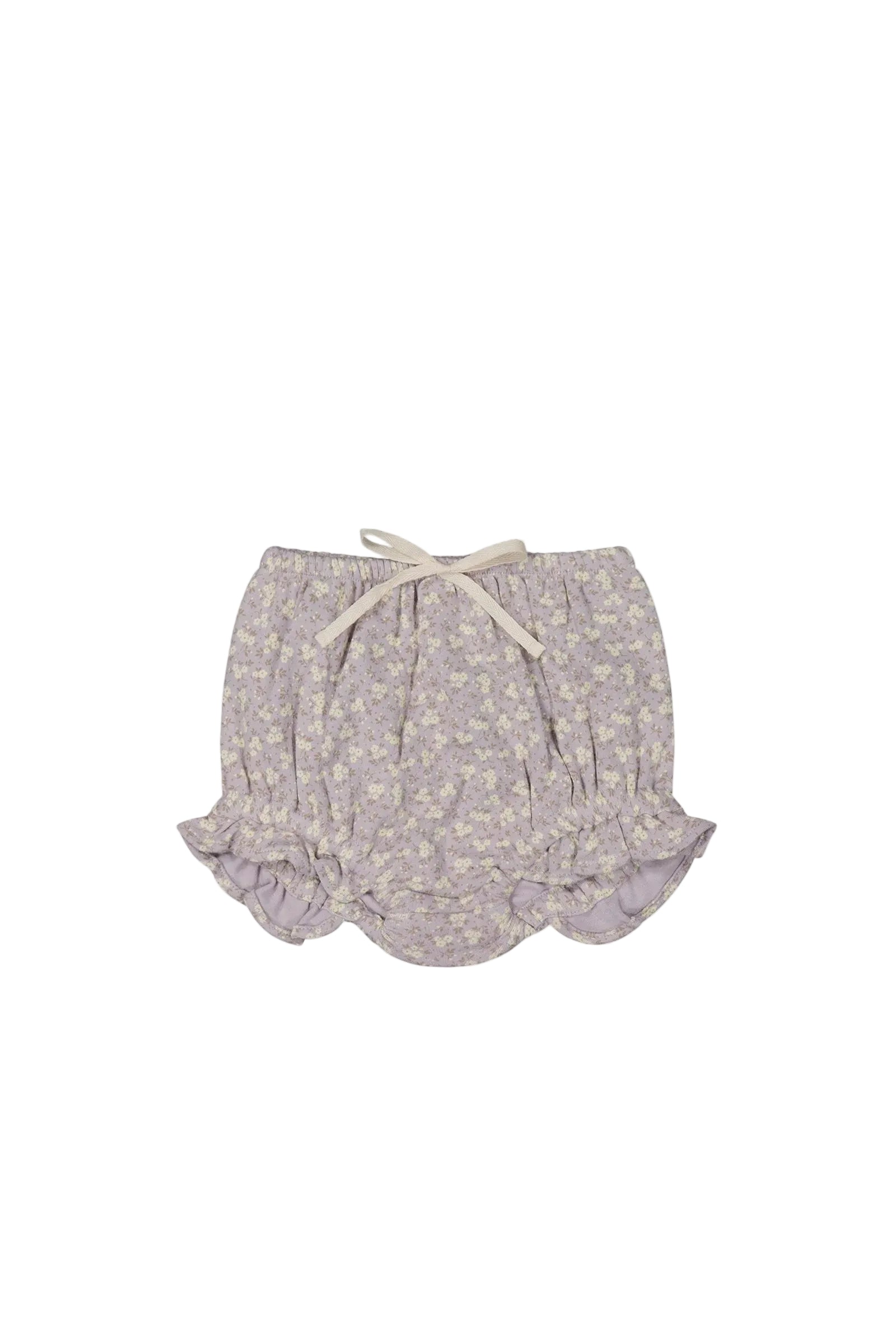 Organic Cotton Frill Bloomer - Rosalie Fields Raindrops | Jamie Kay