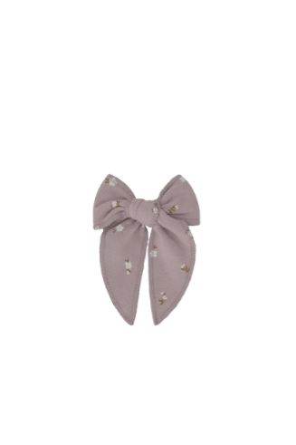 Organic Cotton Bow - Goldie Quail | Jamie Kay