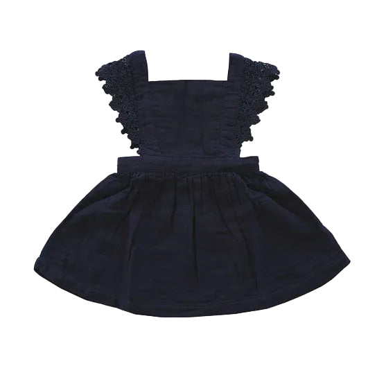 Cotton Muslin Aimee Dress - Peacock | Jamie Kay