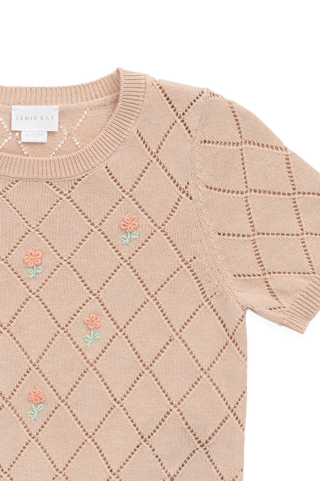 Alexandra Top - Rose Mist Alexandra Flower | Jamie Kay