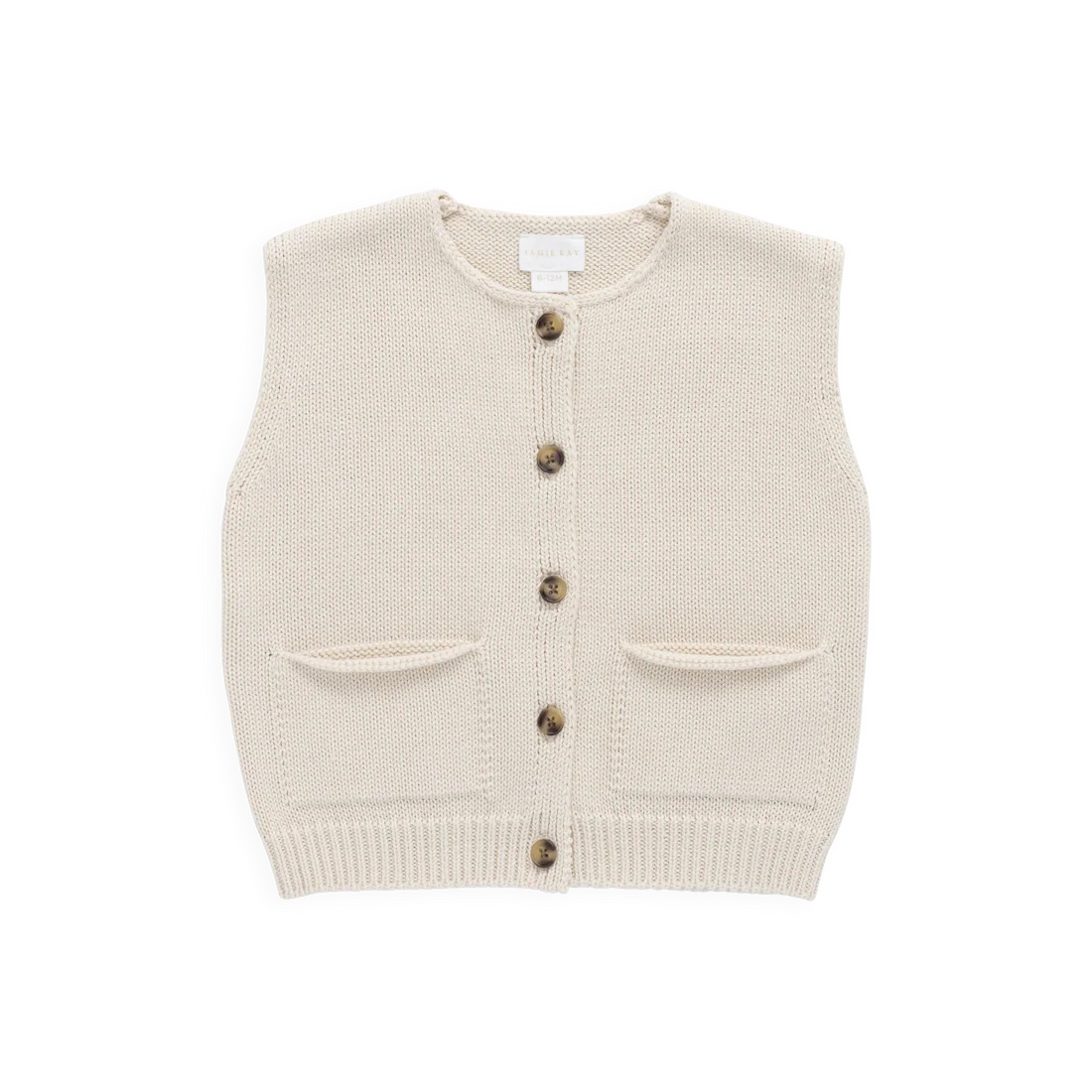 Flynn Vest - Vanilla | Jamie Kay