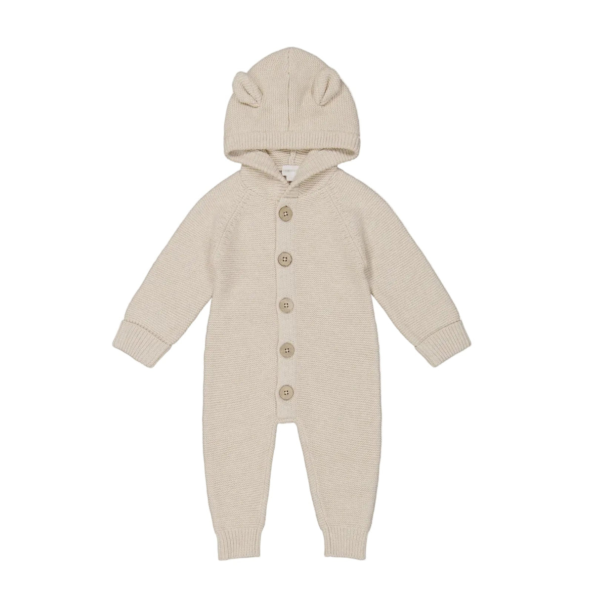 Jack Playsuit - Oatmeal Marle | Jamie Kay