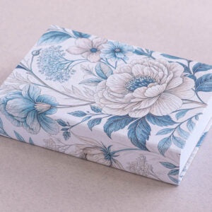Jotter Pad - Blue Floral Toile | Creative Stuff