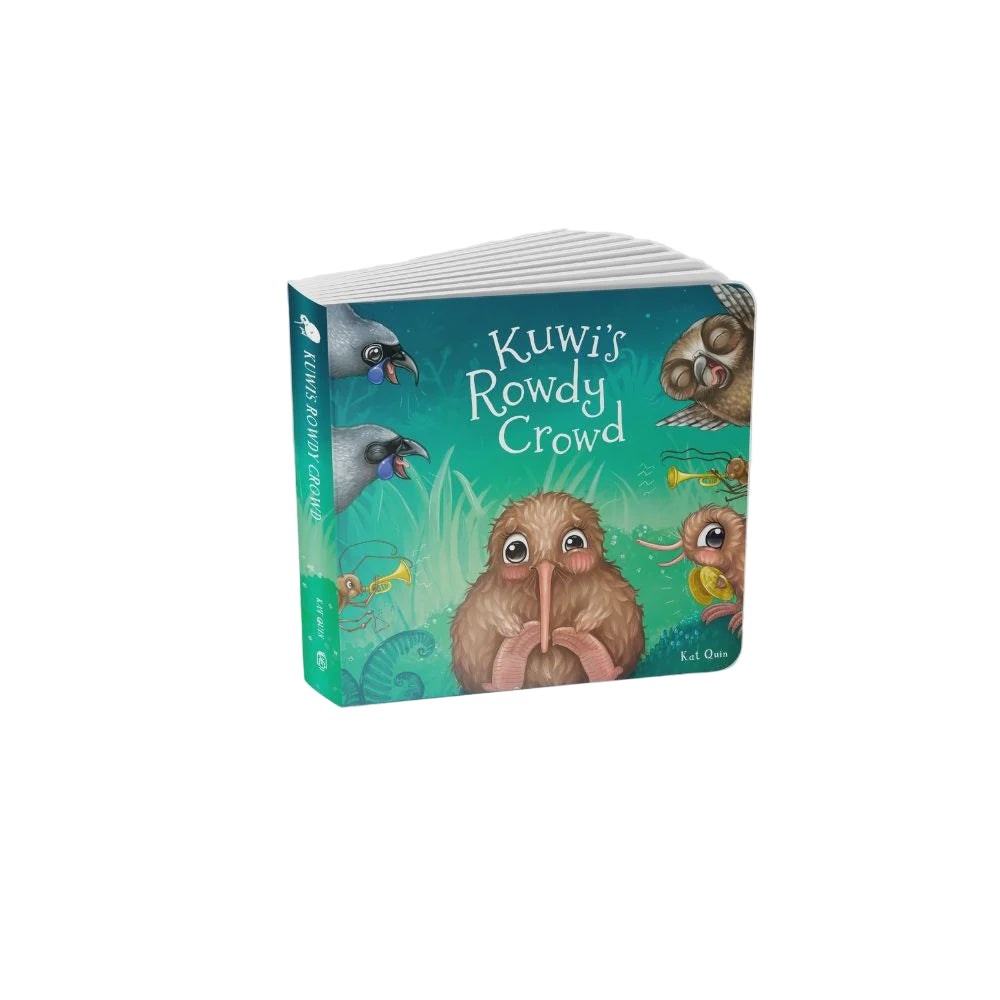 Kuwi's Rowdy Crowd - Board Book | Illustrated Publishing