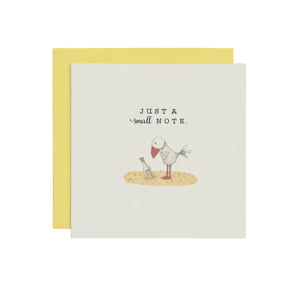 Just a Small Note - Card | Twigseeds