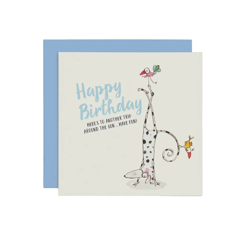 Happy Birthday Another Trip - Birthday Card | Twigseeds