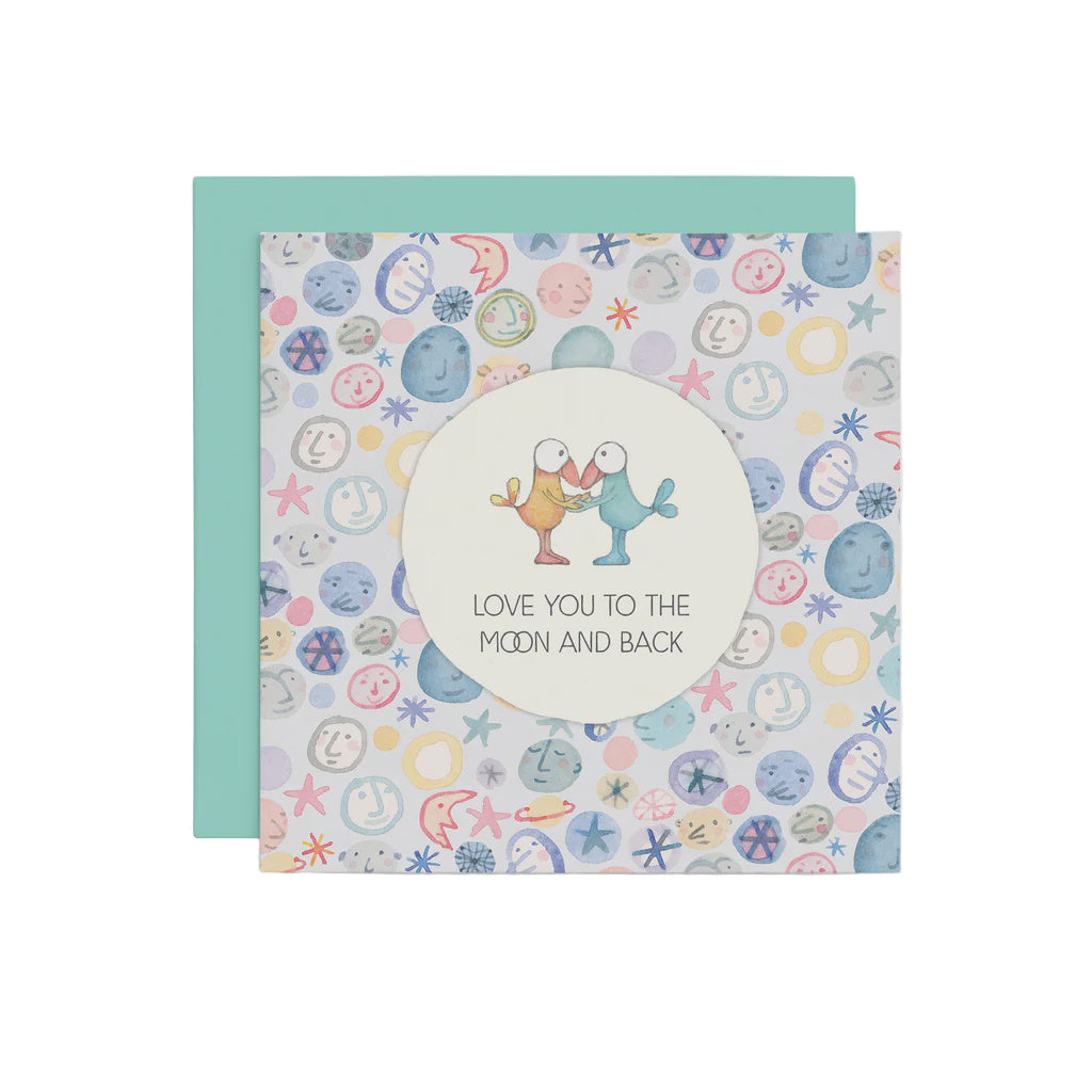 Love You to the Moon and Back - Card | Twigseeds