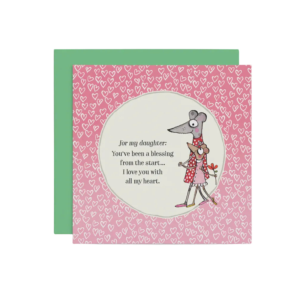 For My Daughter - Family Card | Twigseeds