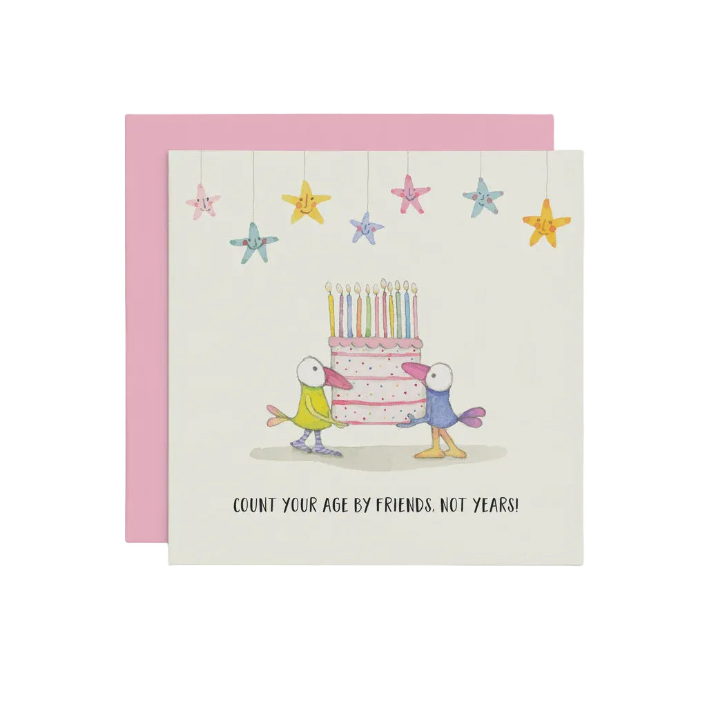 Count Your Age - Birthday Card | Twigseeds