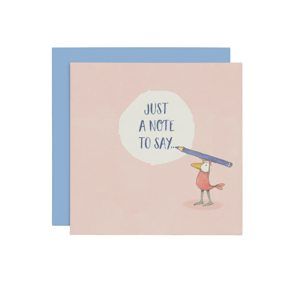 Just a Note to Say - Card | Twigseeds
