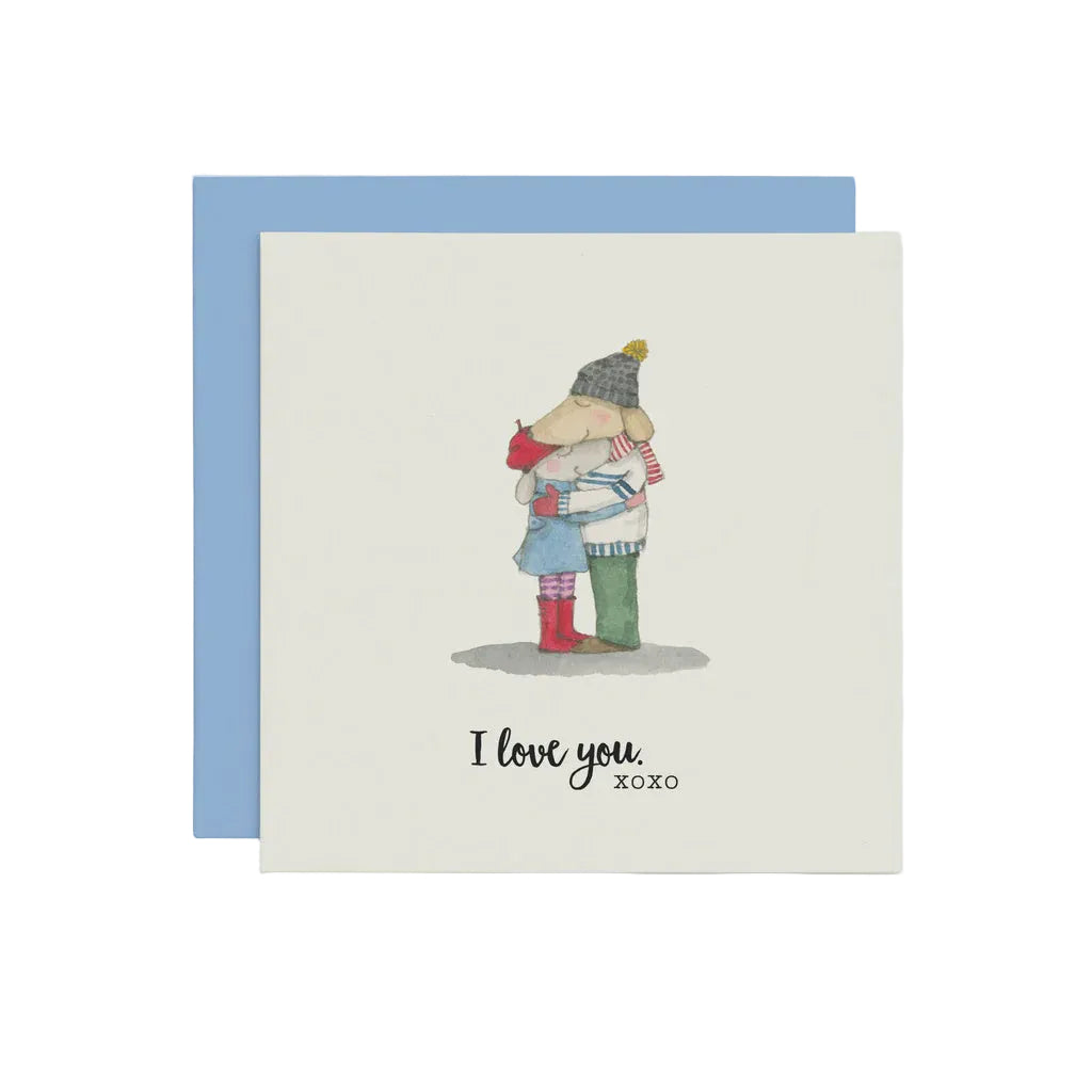 I love You (Hug) - Card | Twigseeds