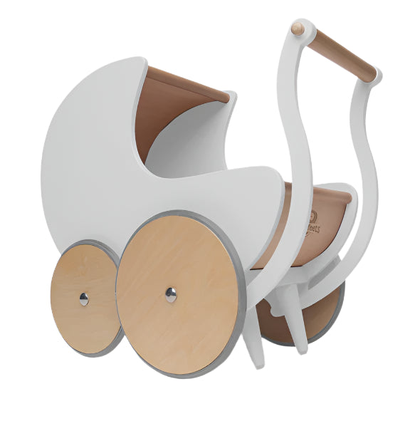 Pram Walker - White | Kinderfeets