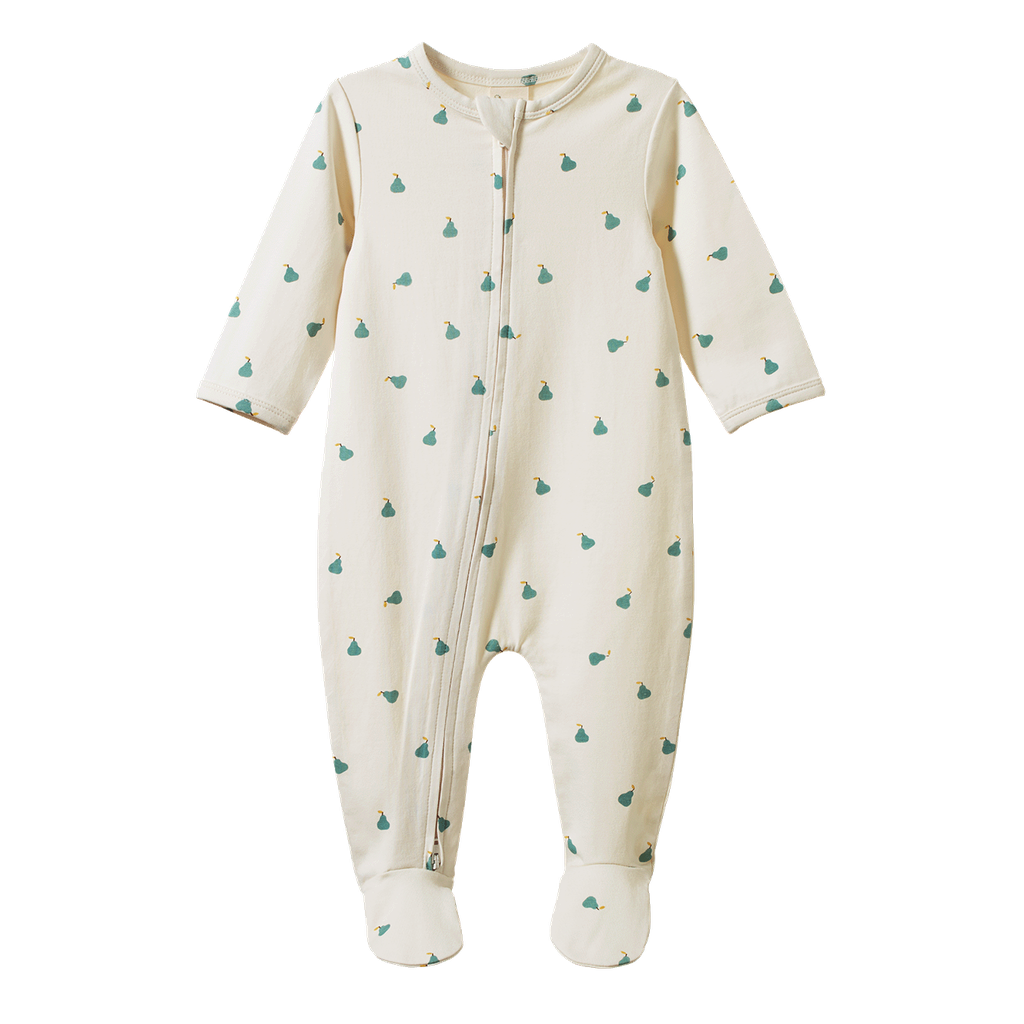DREAMLANDS SUIT - Petite Pear Print | Nature Baby