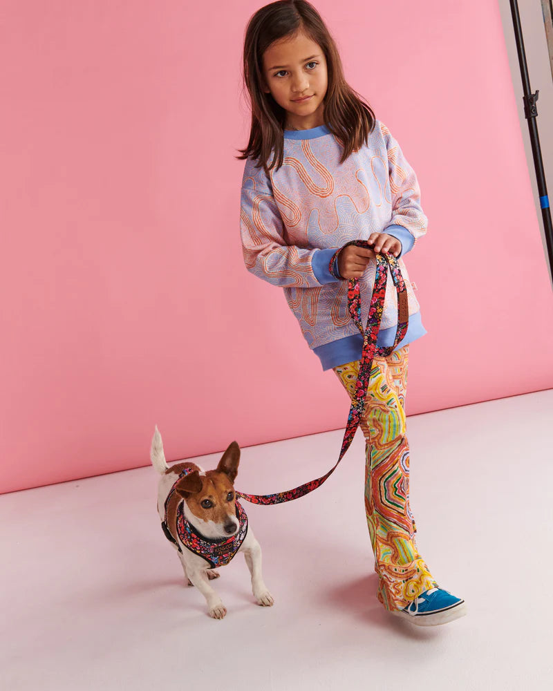 Dog Harness - Forever Floral Black | Kip & Co