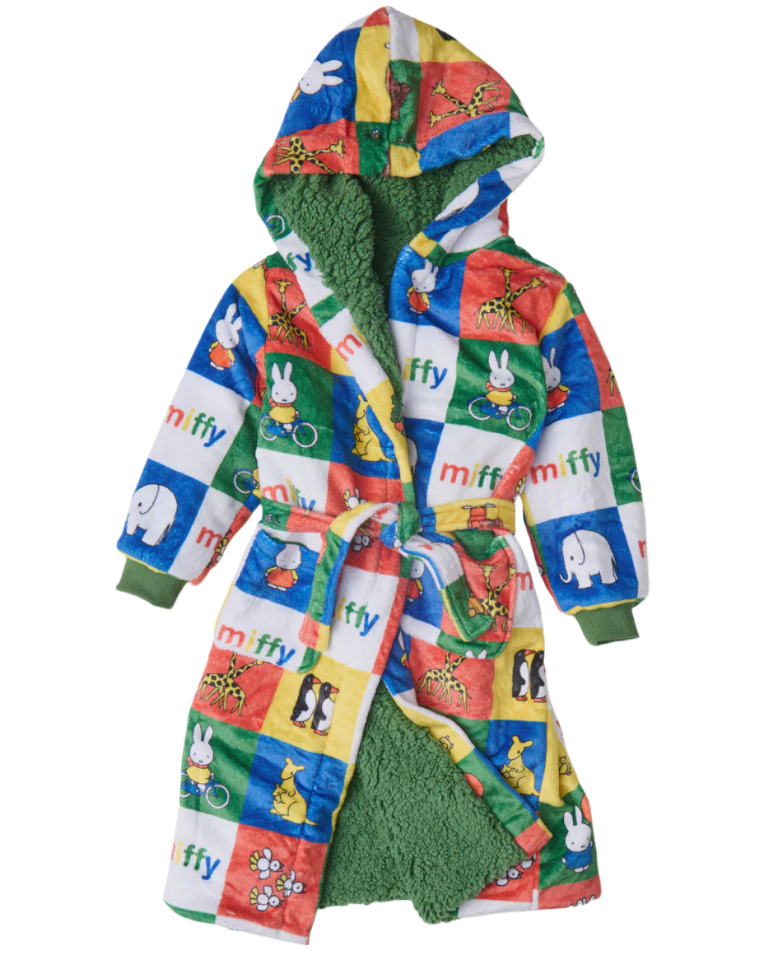 Kip&Co x Miffy Miffy's Adventures Kuddle Kids Robe Large | Kip & Co