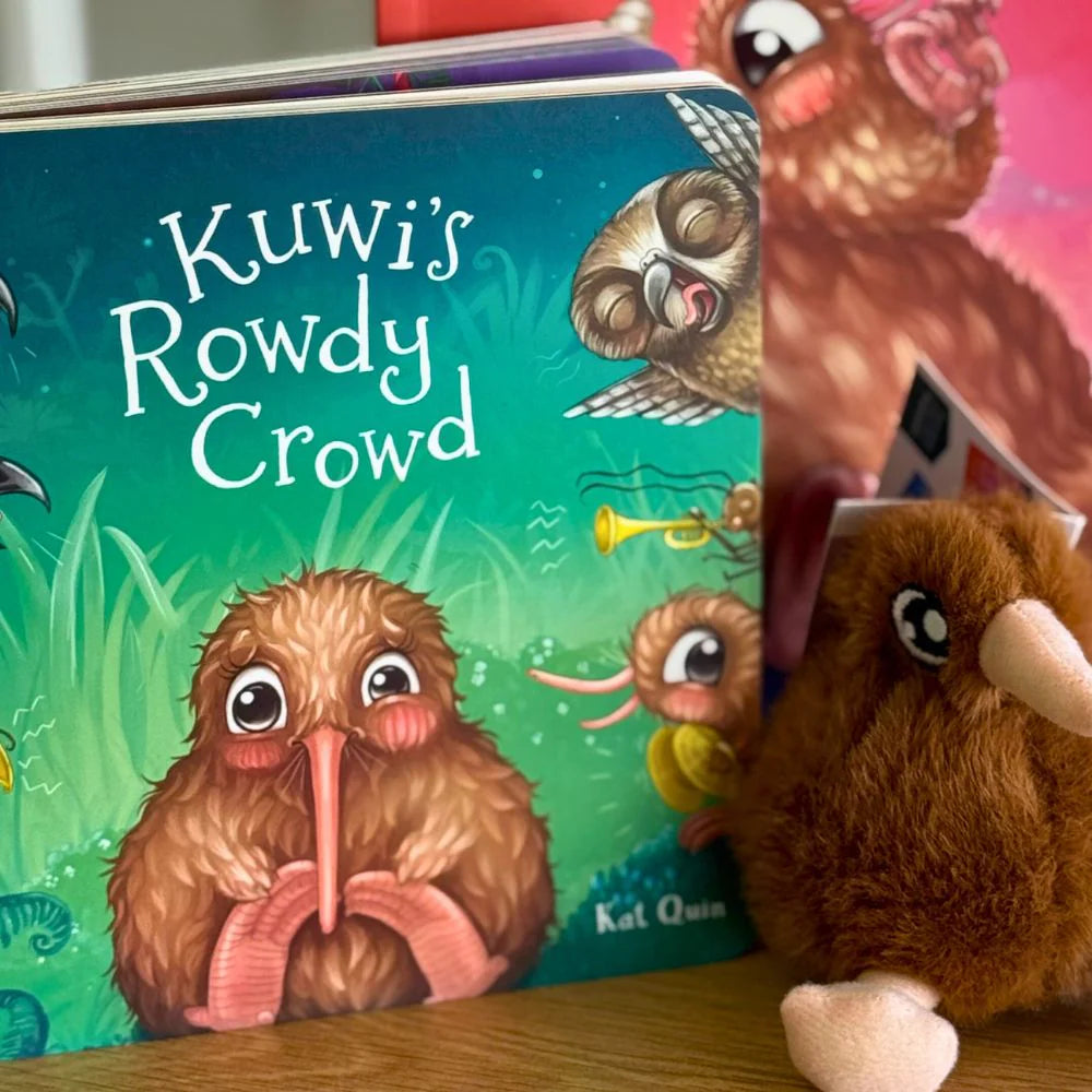 Kuwi's Rowdy Crowd - Board Book | Illustrated Publishing