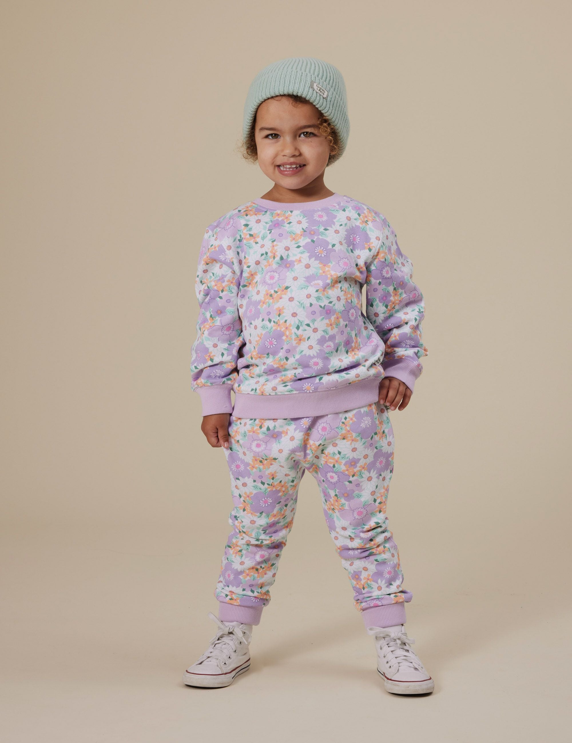 FLORA RELAXED TERRY SWEATER | Goldie + Ace