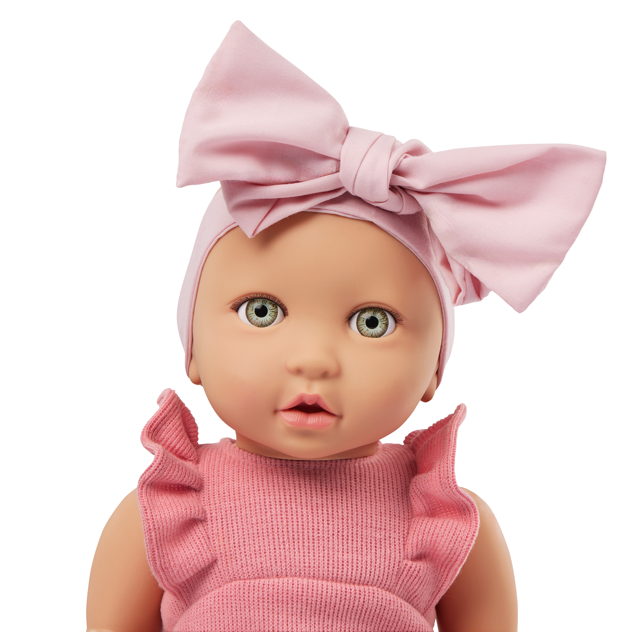 14" Baby Doll with Romper | Lullababy