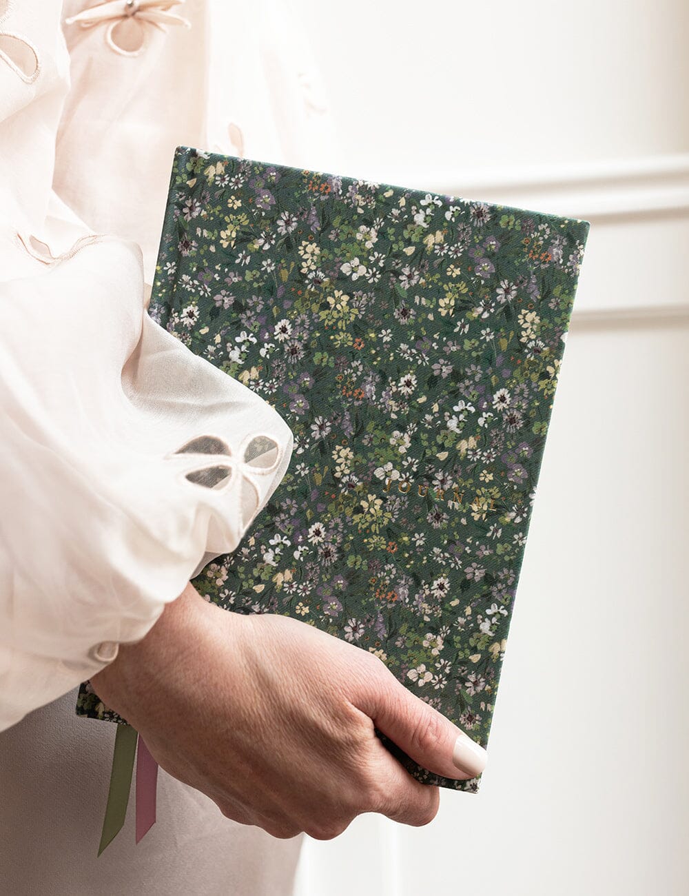 Linen Bound Journal - Summer Perennials (Bullet Journal) | Bespoke Letterpress