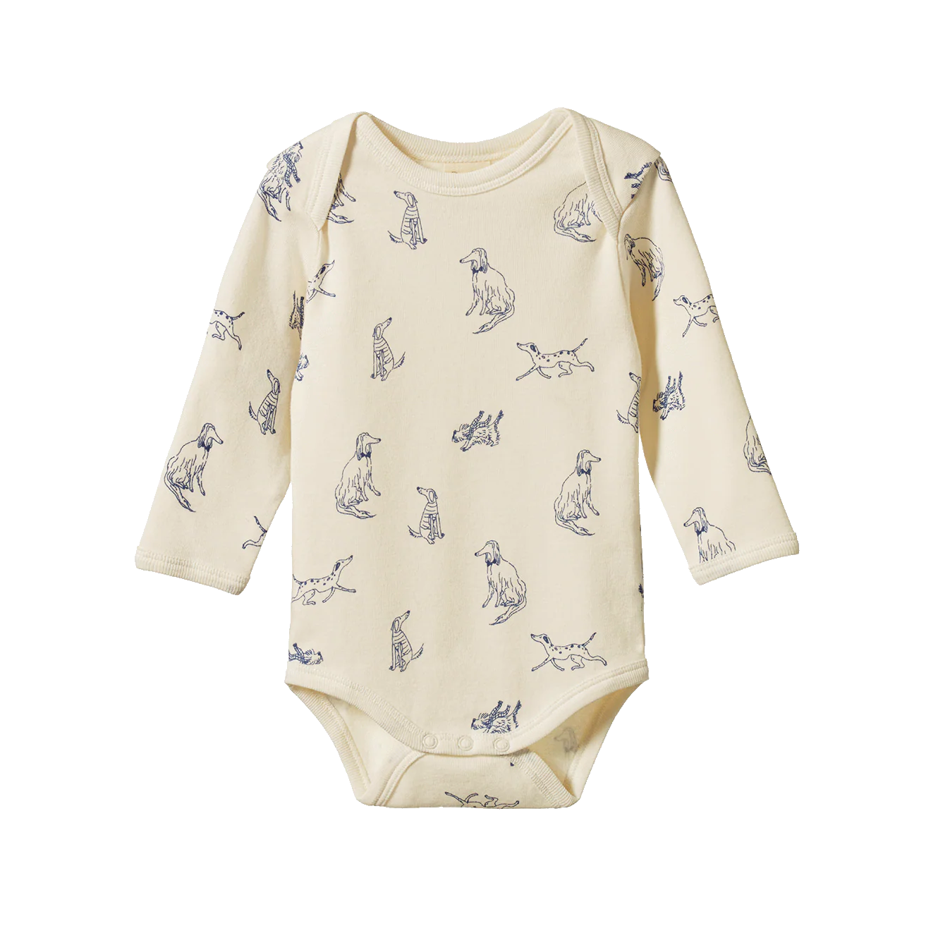 LONG SLEEVE BODYSUIT - Best Friend Print | Nature Baby