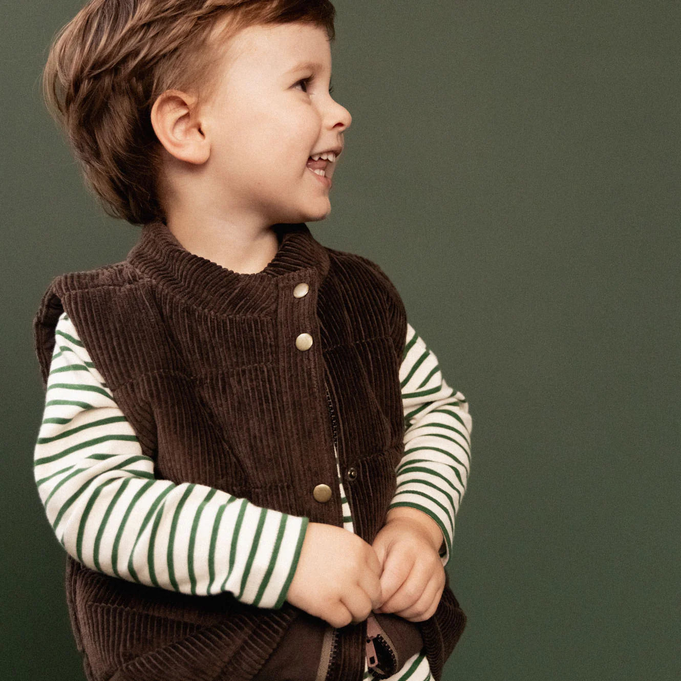 LONG SLEEVE RIVER TEE - Eden Sailor Stripe | Nature Baby